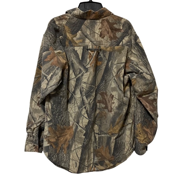 Scent Blocker Plus Frontier Button Up Camouflage Lined Shirt - Picture 4 of 10